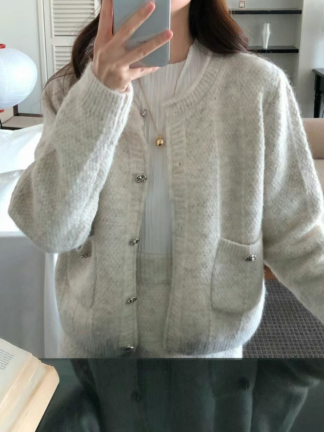 ♡典雅氣質編織兩件式套裝♡ (C251245)