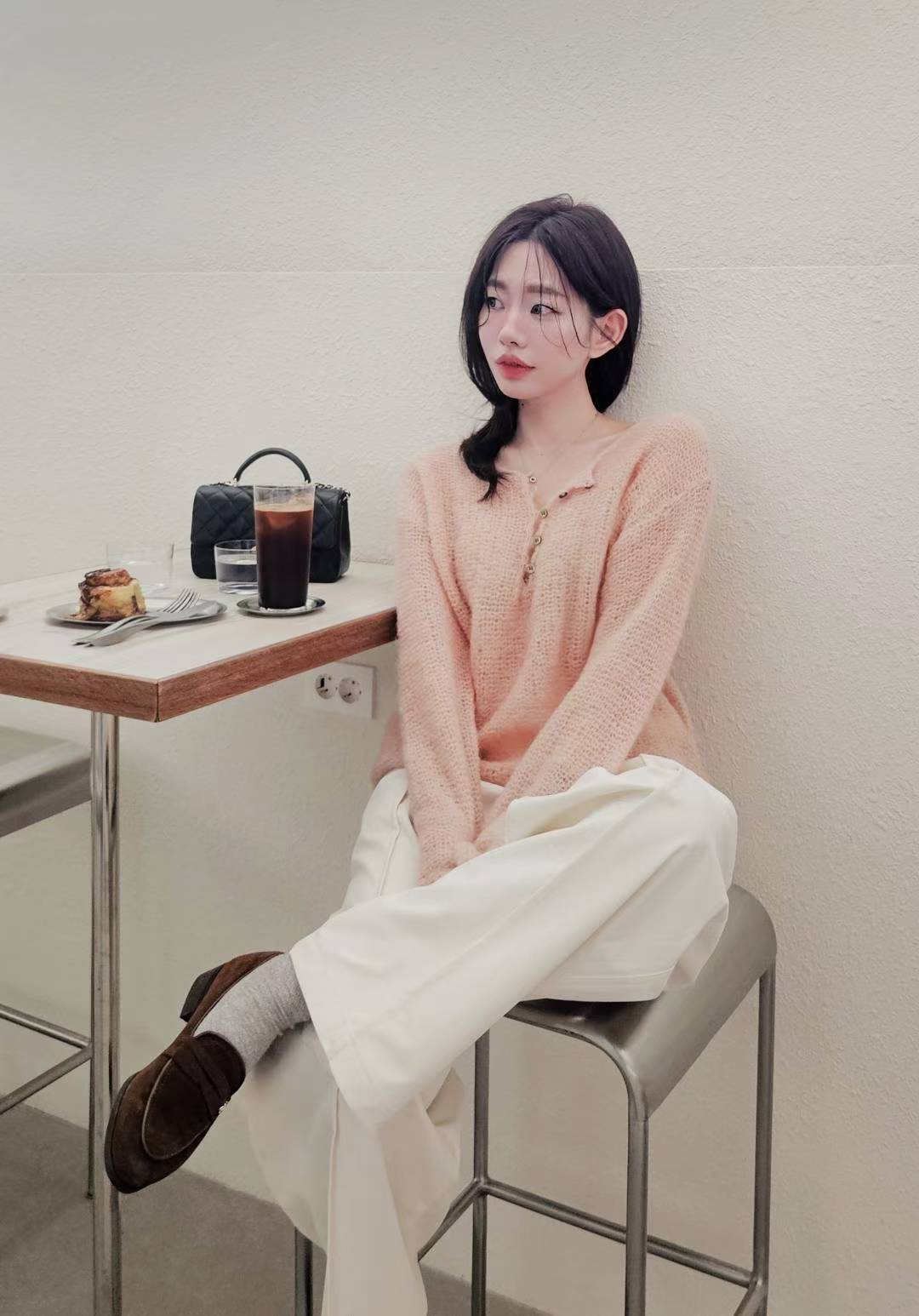 ♡Oni家♡溫柔到心坎的羊駝毛毛衣 (C251101)