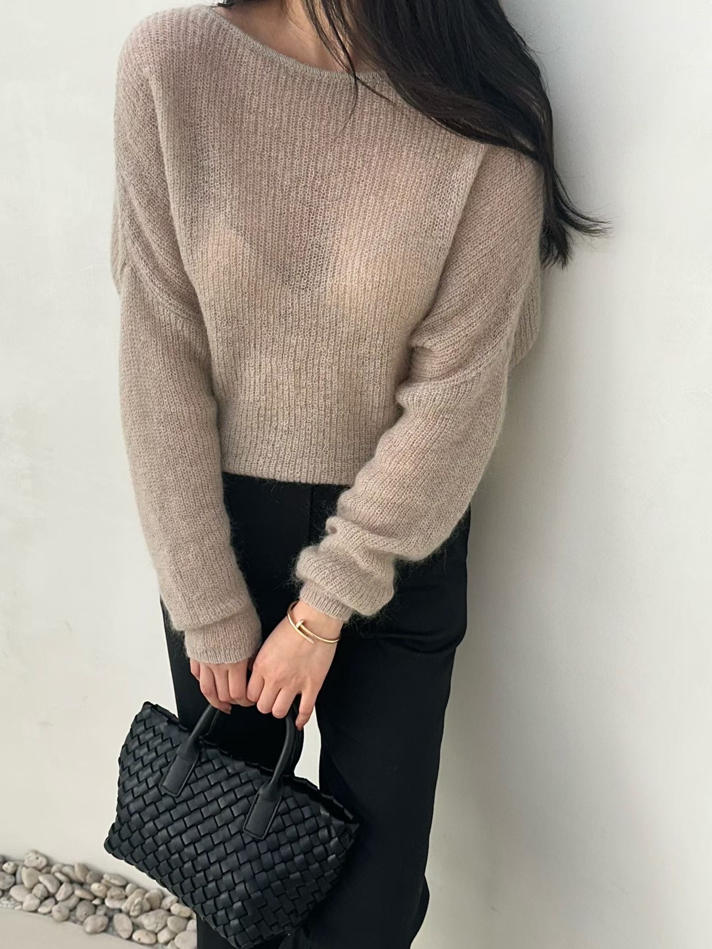 ♡簡約優雅羊毛針織衣♡ (C251046)