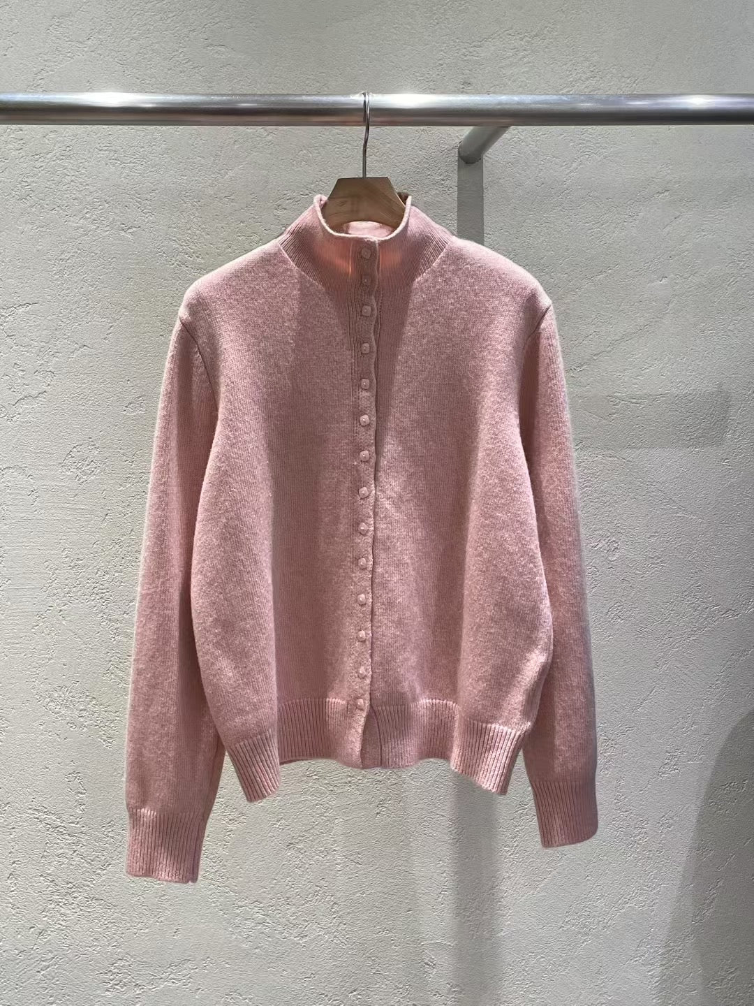 ♡復古質感羊毛針織開襟衫♡ (C250804)