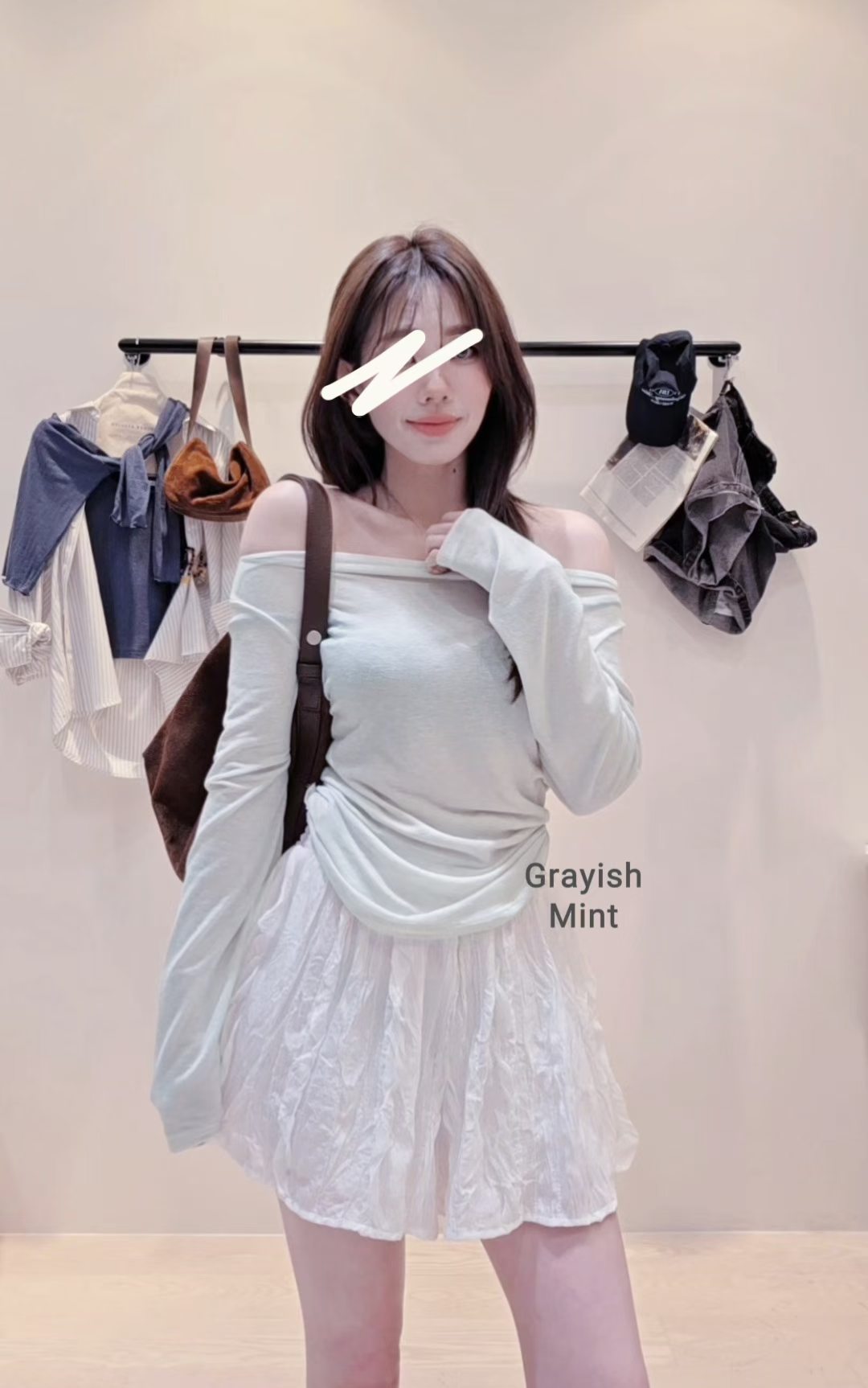 ♡Oni家♡船領天絲羊毛打底T (C260972)