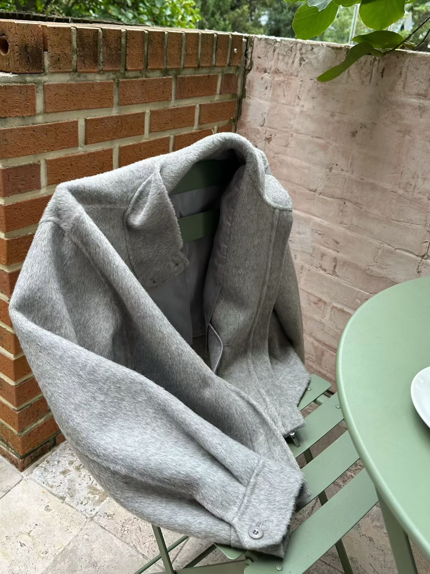 ♡極暖蘇麗羊駝立領外套♡ (C251122)