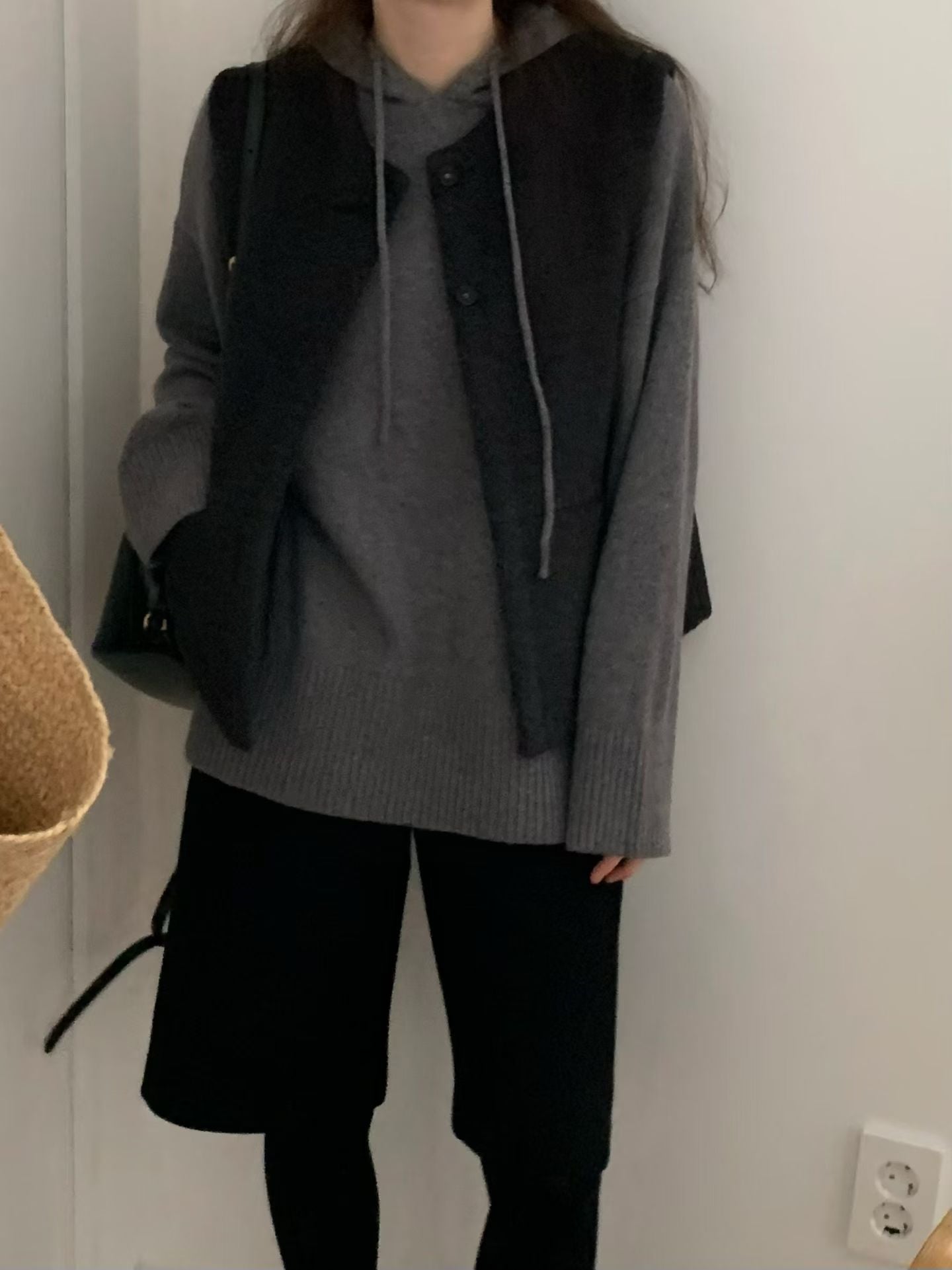 ♡保暖極簡風必備背心♡ (C251242)