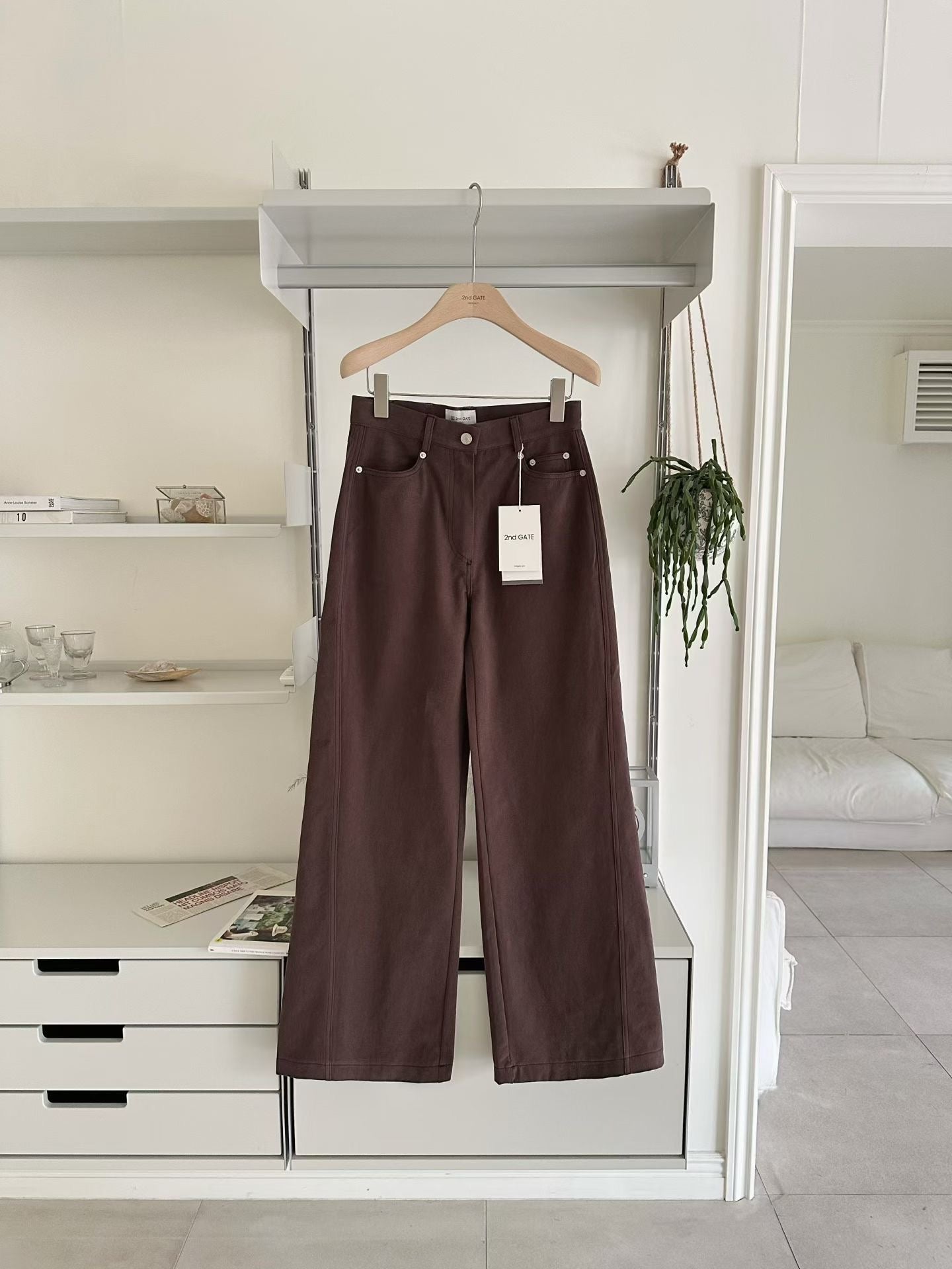 ♡黃金比例丹寧寬褲♡ (C251119)