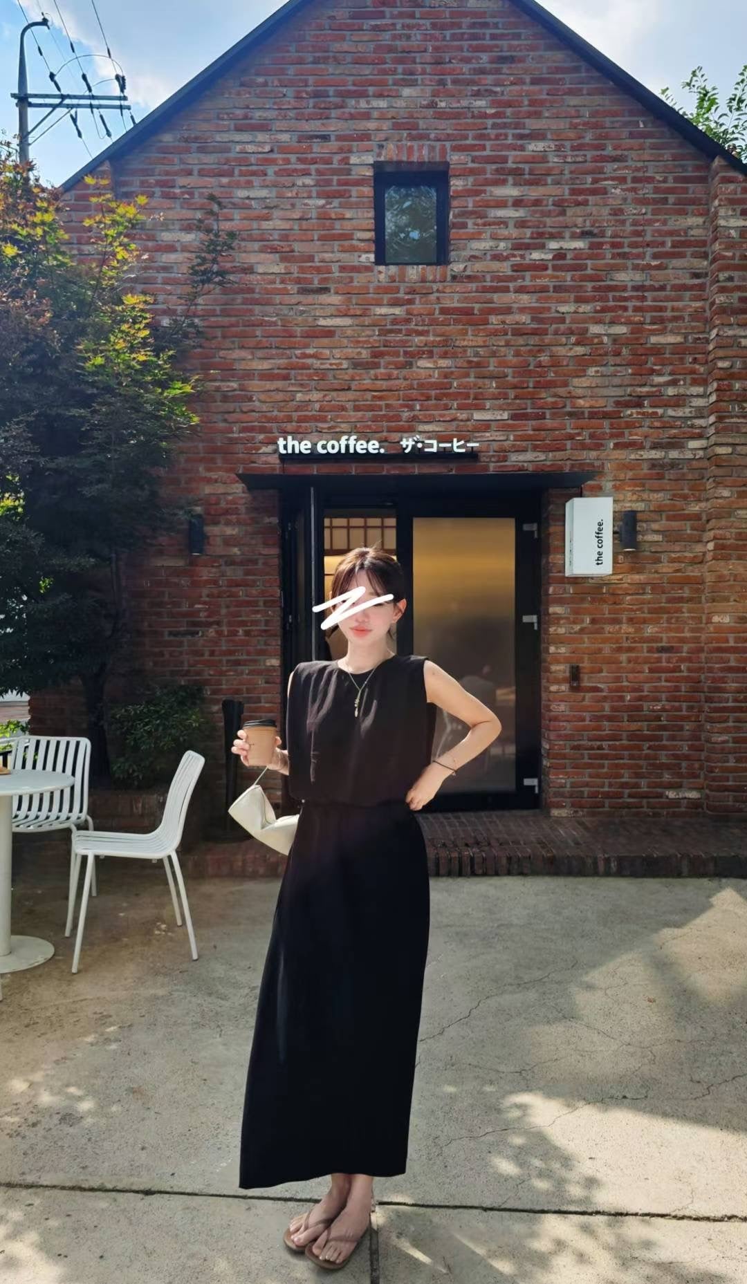 ♡Oni家♡立體剪裁背心長洋裝 (C251002)