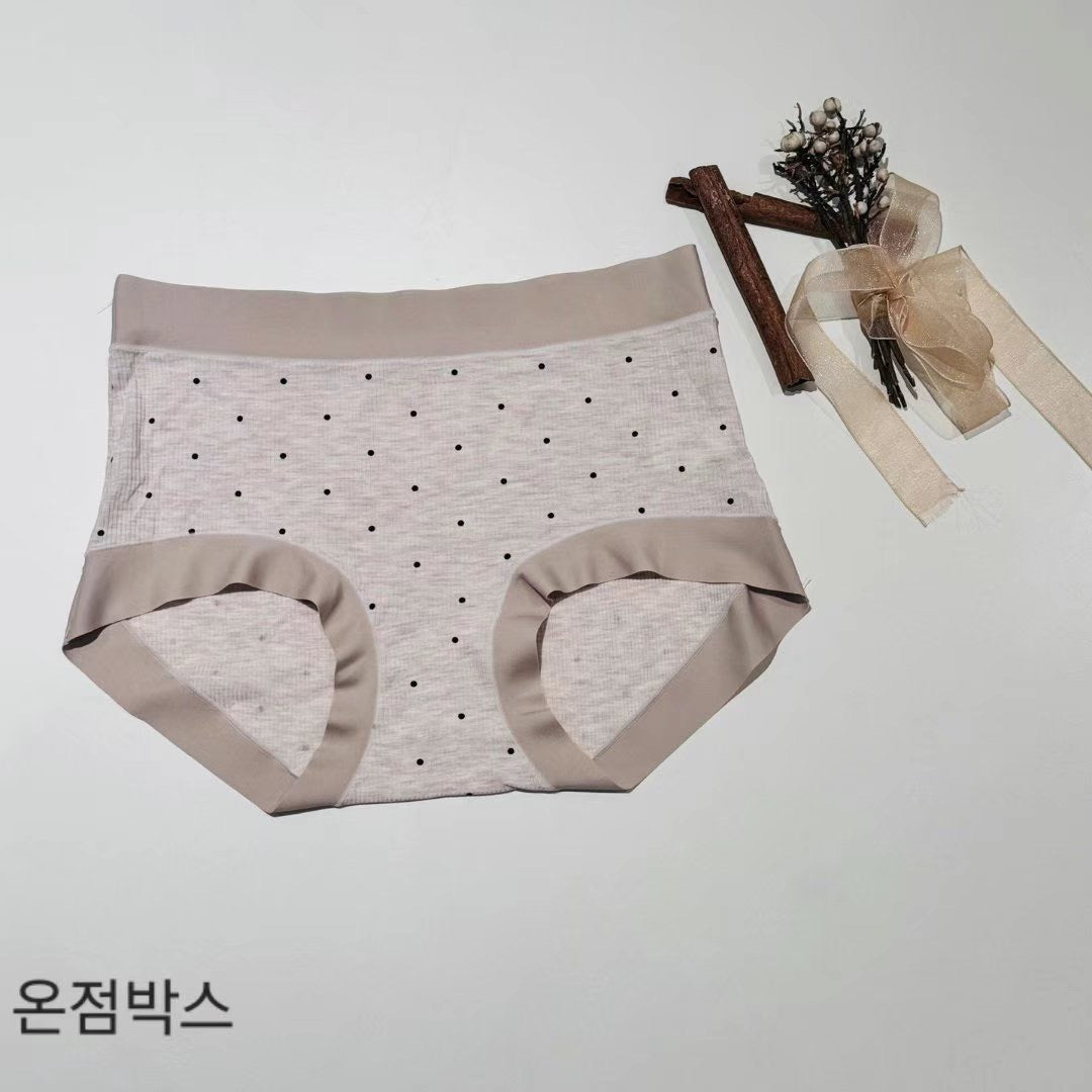 ♡清新棉感點點內褲~六件禮盒組♡ (C250833)