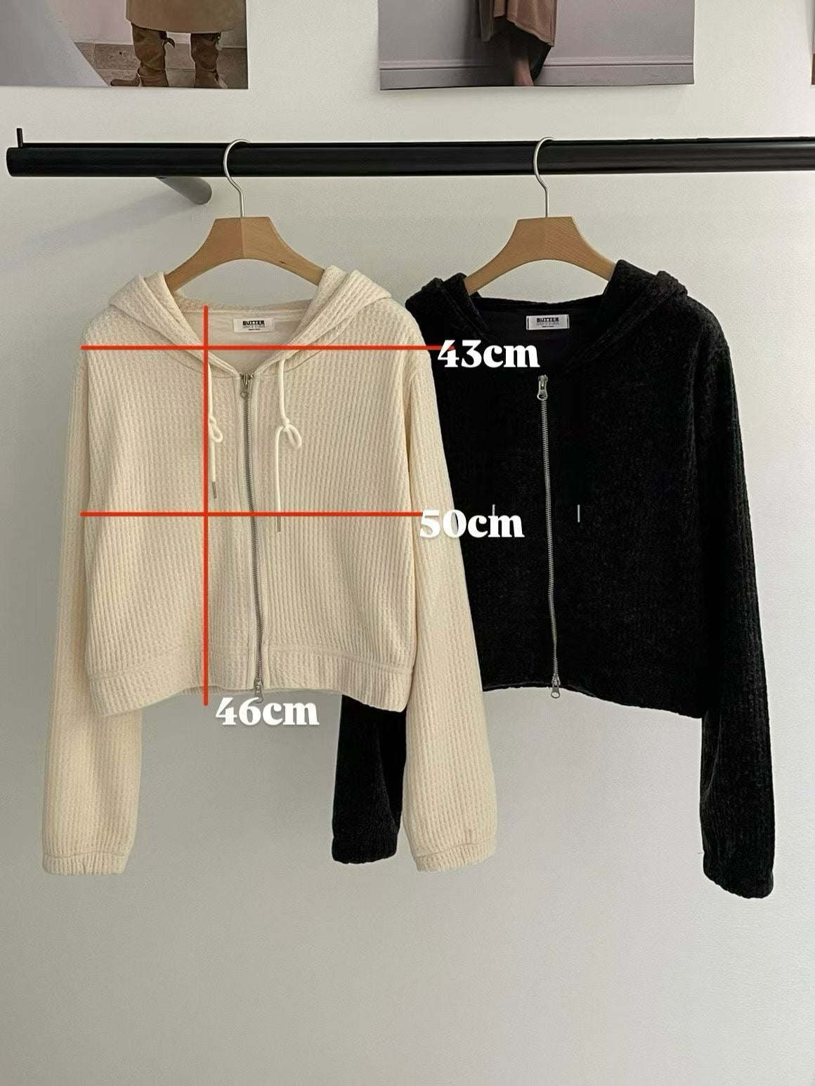 ♡休閒有型華夫格連帽外套♡ (C251111)