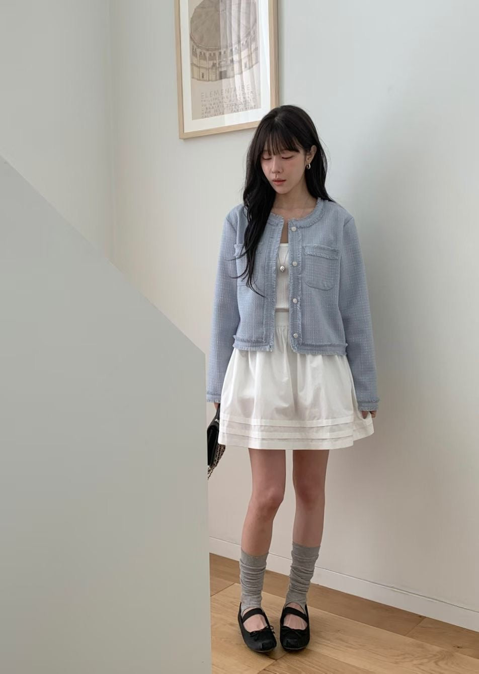 ♡春夏薄款質感小香風外套♡ (C260521)