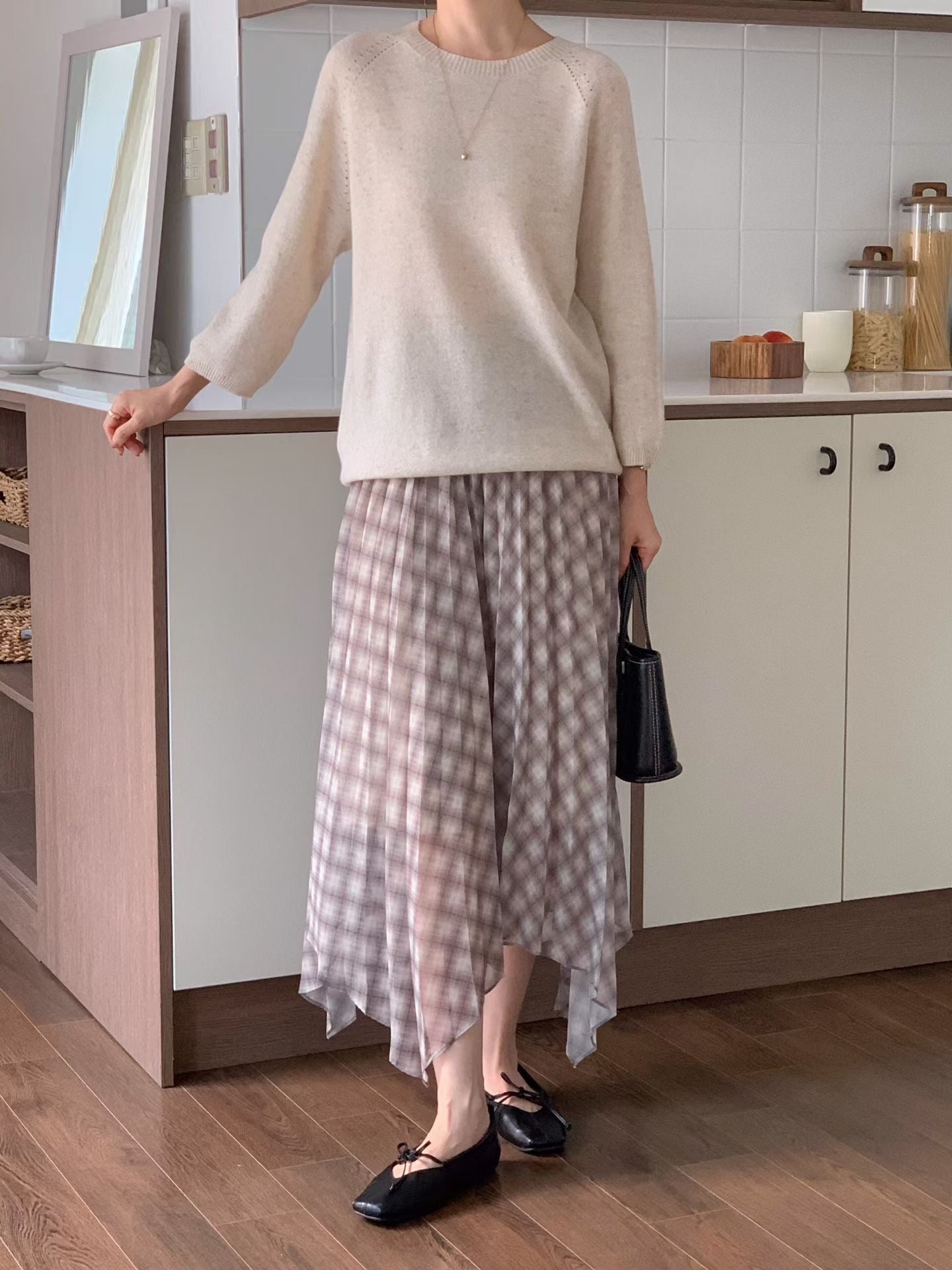 ♡低調微閃一體成型質感毛衣♡ (C251129)