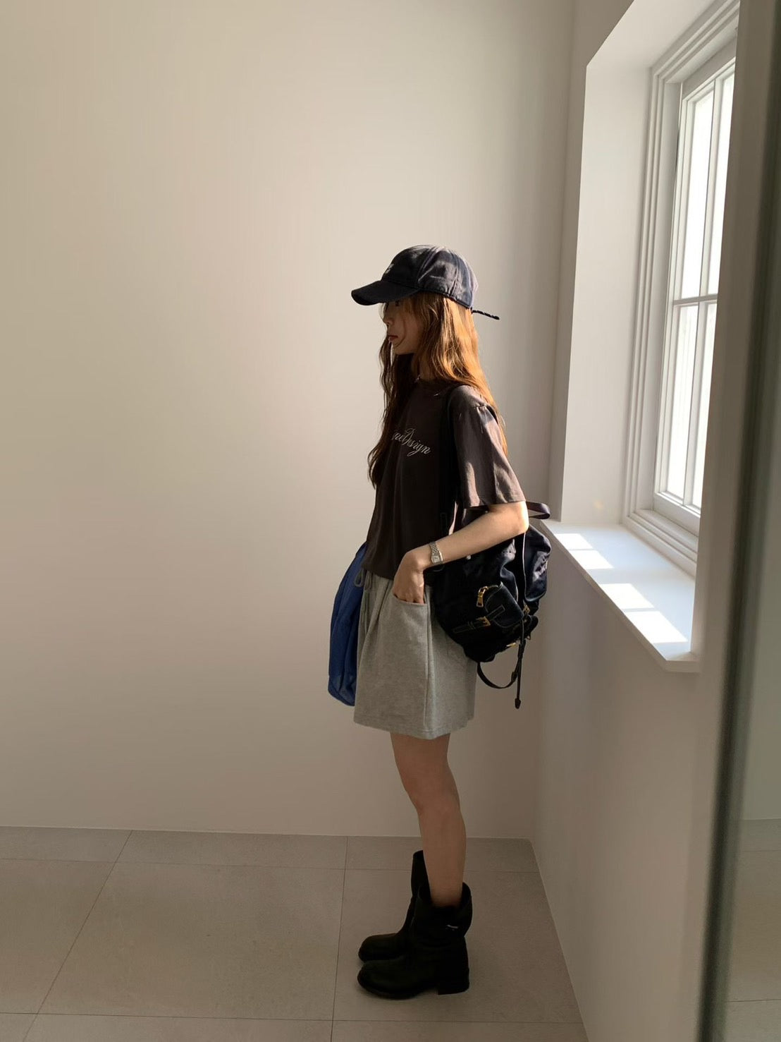 ♡輕奢感簡約設計Escape質感T♡ (C260458)
